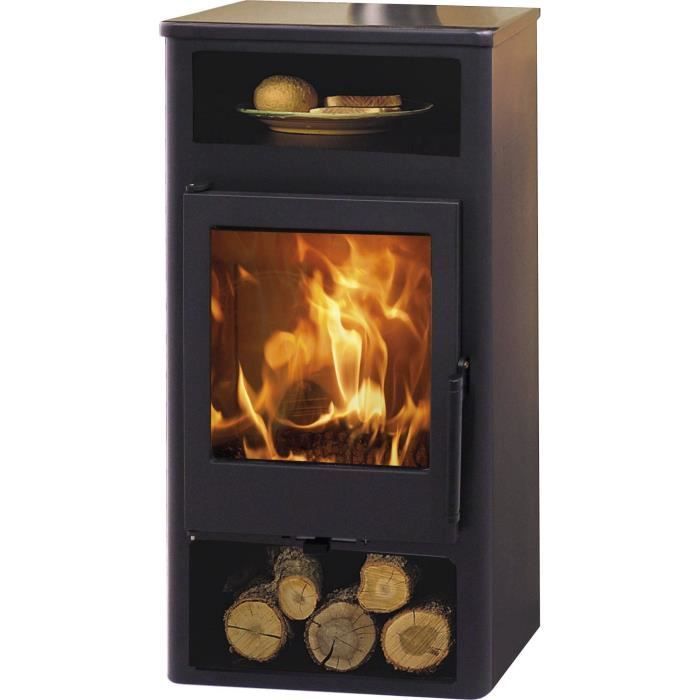 Poêle à bois - PANADERO - Swan Ecodesign - 5,9 kw - Bûches 40 cm