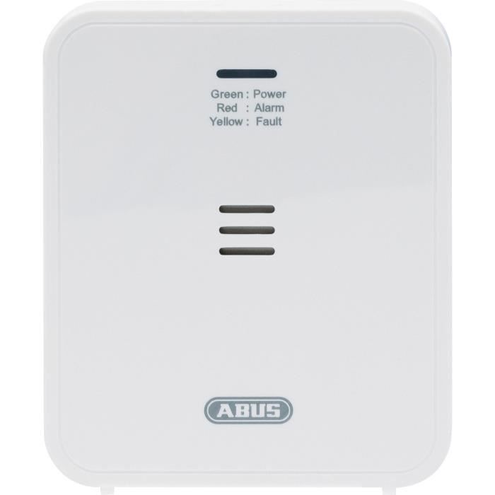 Détecteur de fumée - ABUS - COWM370 - Connectable - Alarme 85 dB - Protection 40 m² - Pile lithium 10 ans Détecteur de fumée - ABUS - COWM370 - Connectable - Alarme 85 dB - Protection 40 m² - Pile lithium 10 ans