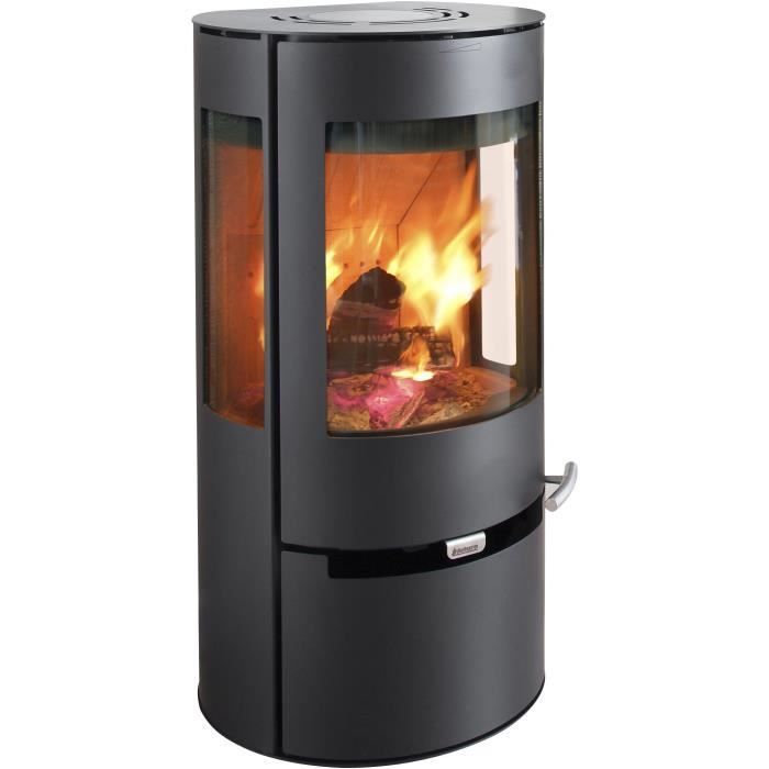 Poêle à bois - ADURO 9 - 50291 - 6 KW - Noir