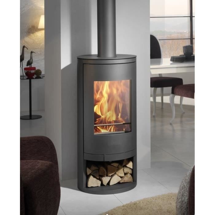 Poêle à bois - PANADERO - Auckland Ecodesign - 7,4 kw - Bûches 50 cm