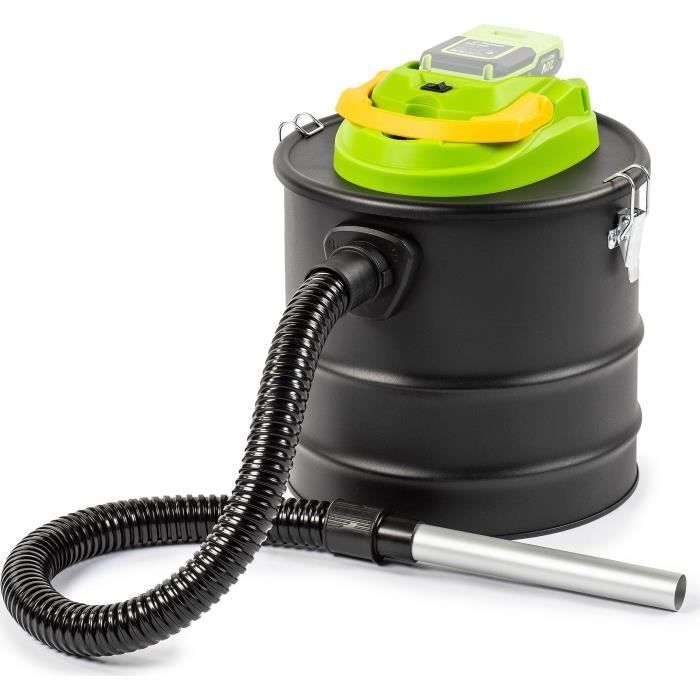 Aspirateur à cendres sans fil - FIELDMANN - 20V - Filtre HEPA lavable - Batterie et chargeur non inclus Aspirateur à cendres sans fil - FIELDMANN - 20V - Filtre HEPA lavable - Batterie et chargeur non inclus