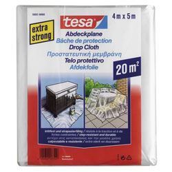 TESA Bâche de protection Extra Forte - 20m² - 4m x 5000mm TESA Bâche de protection Extra Forte - 20m² - 4m x 5000mm