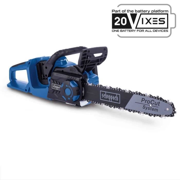 Tronçonneuse sans fil C-CS254-X - longueur de coupe 20cm - SCHEPPACH 20V IXES - sans batterie ni chargeur Tronçonneuse sans fil C-CS254-X - longueur de coupe 20cm - SCHEPPACH 20V IXES - sans batterie ni chargeur