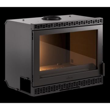 Insert à bûches - INVICTA - Sirocco convection naturemme - 8 KW - En fonte - Bûches 58 cm max