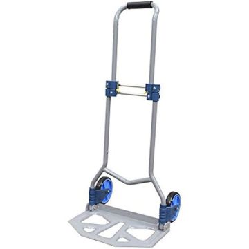 Brouette de main FERRESTOCK FSKCAR090 - Légère et compacte - Charge jusqu'à 70 kg - Réglable en hauteur