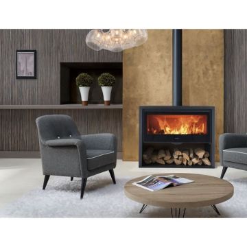 Poêle à bois - PANADERO - Chopin 3V Ecodesign - 8,2 kw - Bûches 80 cm