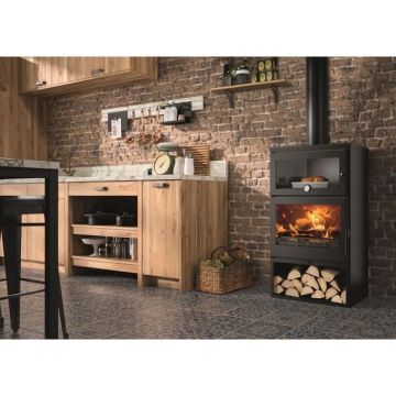 Poêle à bois - PANADERO - Faro Ecodesign - 6,9 kw - Bûches 60 cm
