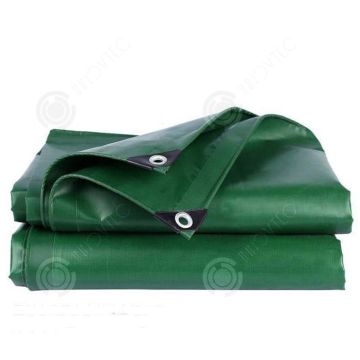 INN Bâche imperméable bâche PVC enduit de plastique tissu 4x4m auvent tissu pluie et protection solaire épaissie bâche imperméable