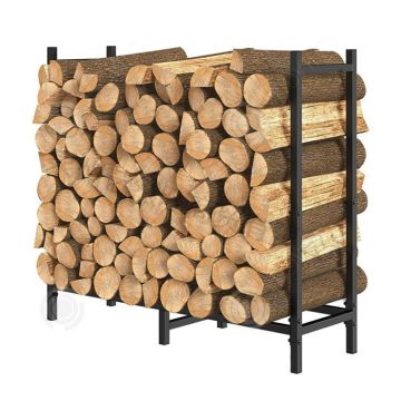 INN Range buche 79x79x25cm aides à l’empilage du bois de chauffage construisez vous-même votre range-bûches rack stockage abri de ja