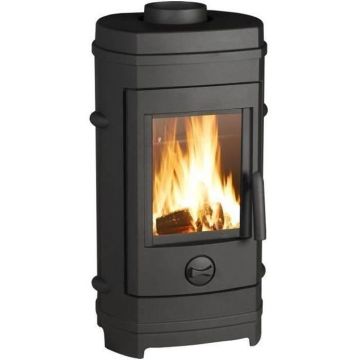 Poêle à bois INVICTA Remilly - Puissance optimale: 7 kW - Max: 10,5 kW - Bûches 33 cm max - Fonte - Fabriqué en France - Ecodesign