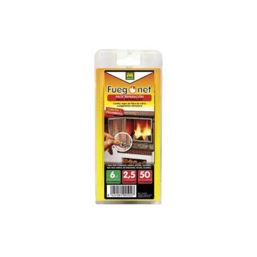 Pack réparation cheminée MASSO - cordon isolant 6mm - colle 50ml - 85877