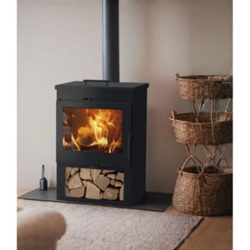 Poêle à bois - PANADERO - Bacalan Ecodesign - 10,2 kw - Bûches 50 cm