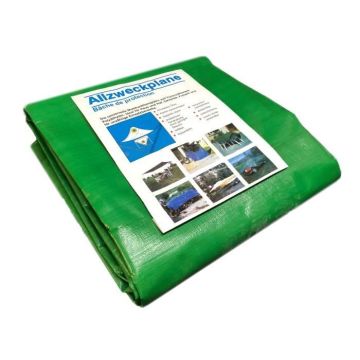 Bâche en tissu 150 g, 3 m x 5 m bâche de recouvrement, bâche de bateau, bâche universelle, bâche