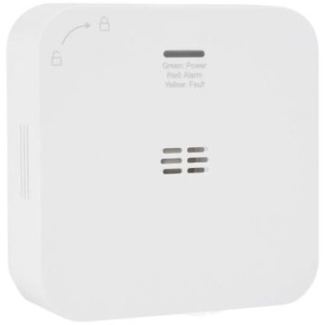 Détecteur de monoxyde de carbone Smartwares FGA-13800 avec commande via une application, blanc, mural, 85 db