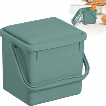Seau a charbon - seau a cendres Rotho Seau 4,5L BIO vert gui