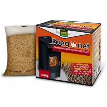 Ramoneur Pellets - Comercial Mida - 231296 - 1,5 Kg - Noir - Spécifique pour poêles et chaudières
