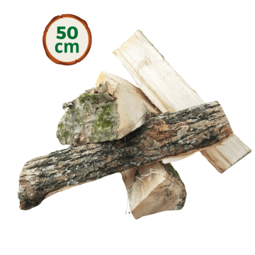Bois de chauffage vrac 50 cm 100% châtaignier livraison incluse