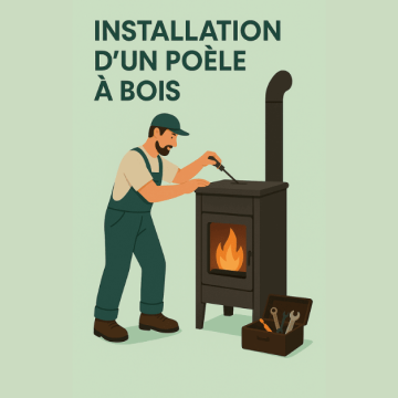 Installation de votre poêle à bois