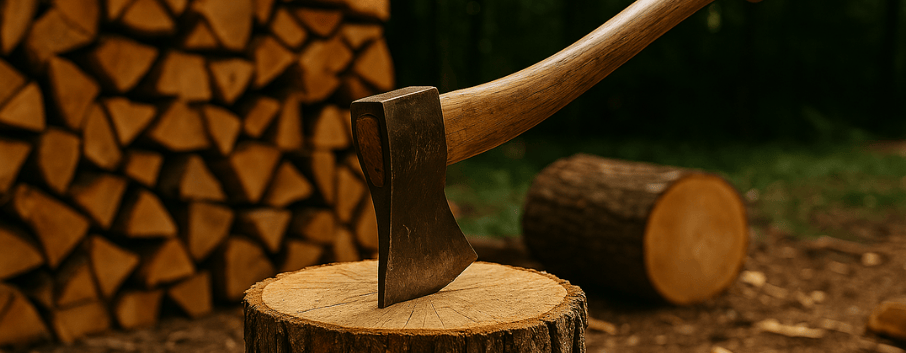 Couper et fendre le bois